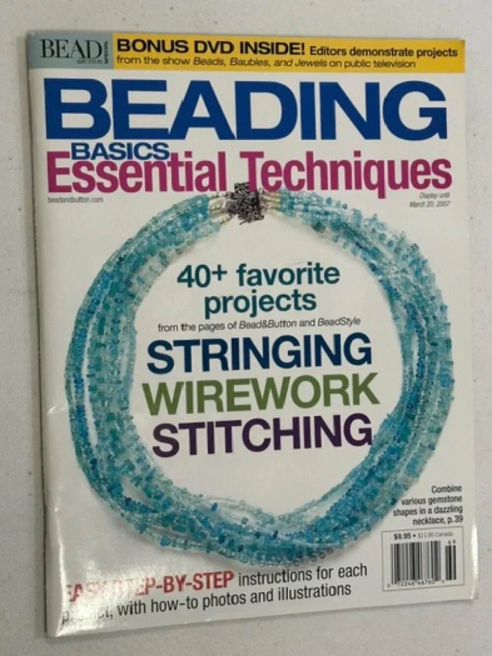 Lot of THREE (3) Beading Magazines: 2006-2010